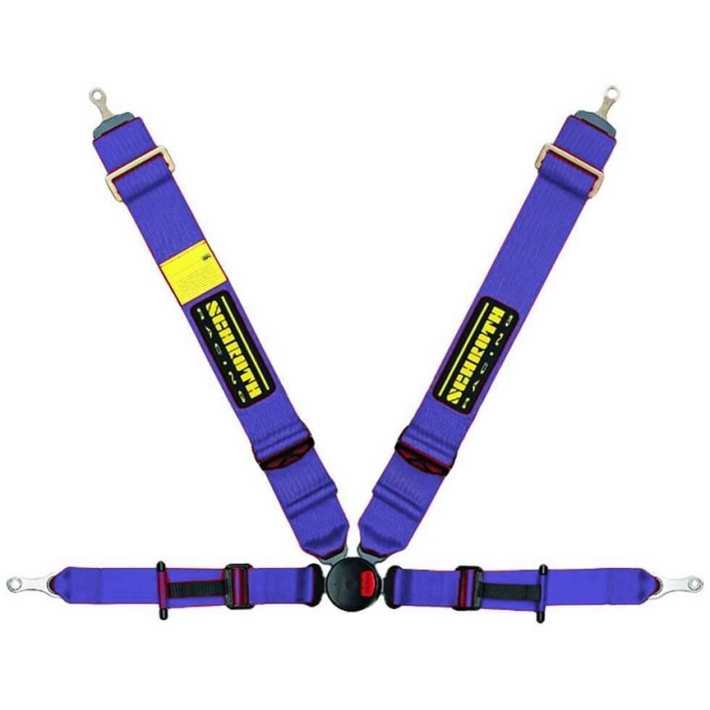 SCHROTH 25170 Racing Harness Profi 2-FE ASM 4-Point Right, Blue Photo-0 