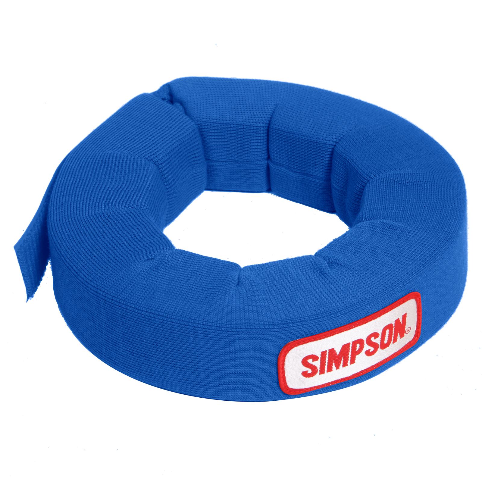 SIMPSON 23022BL Neck Brace, SFI 3.3, blue Photo-0 