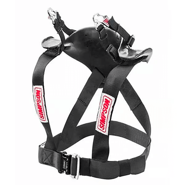 Simpson HS.MED.11.M61.FIA Neck Restraint Hybrid Sport MEDIUM Adjustable sliding tether w/ M61 quick release helmet anchors Photo-0 