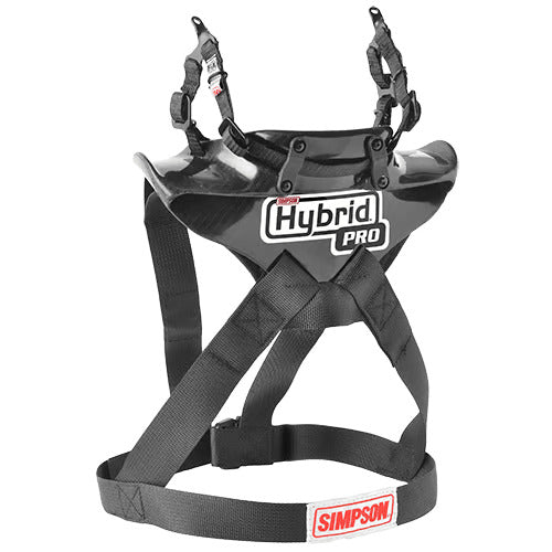 Simpson HYPL.LRG.F.M61.FIA Neck Restraint Hybrid ProLite Female LARGE Adjustable sliding tether w/ M61 quick release helmet anchors Photo-0 