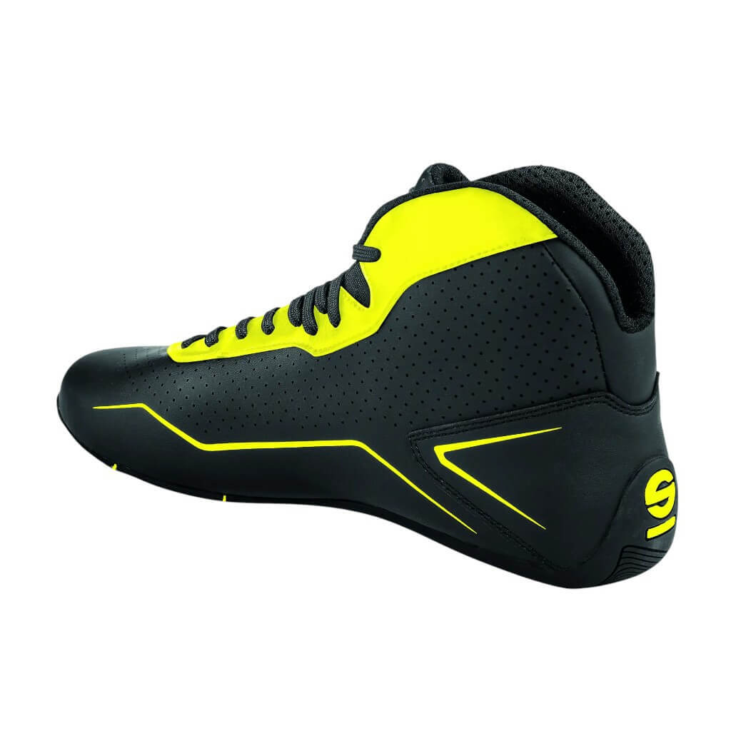 SPARCO 00126942NRGF Karting Shoes K-Pole, Black / Yellow, Size 42 Photo-1 