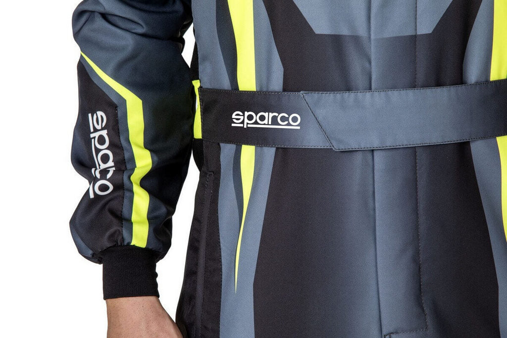 SPARCO 00231060NRGF Karting suit PRIME K 8877-2022 black/yellow 60 Photo-2 