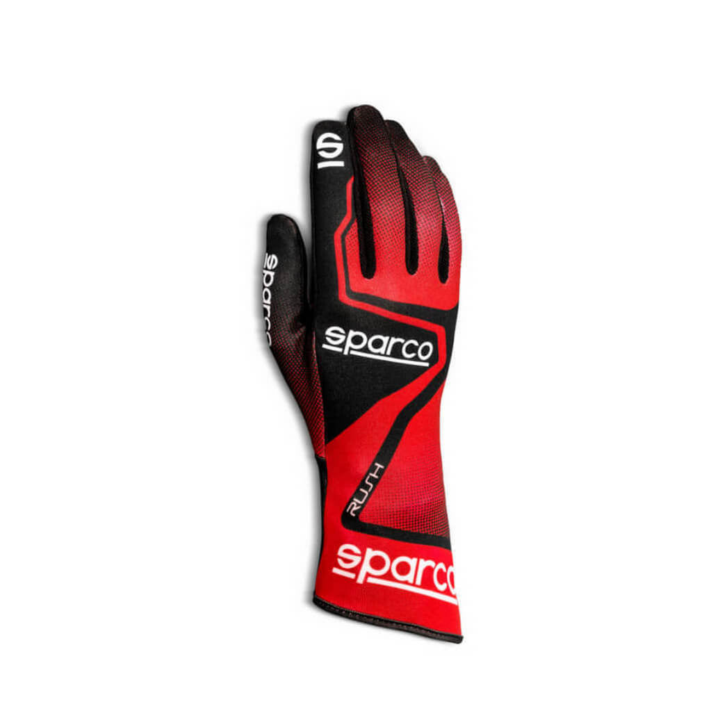 SPARCO 00255604RSNR Kart gloves RUSH, child, red/black, size 4 Photo-0 