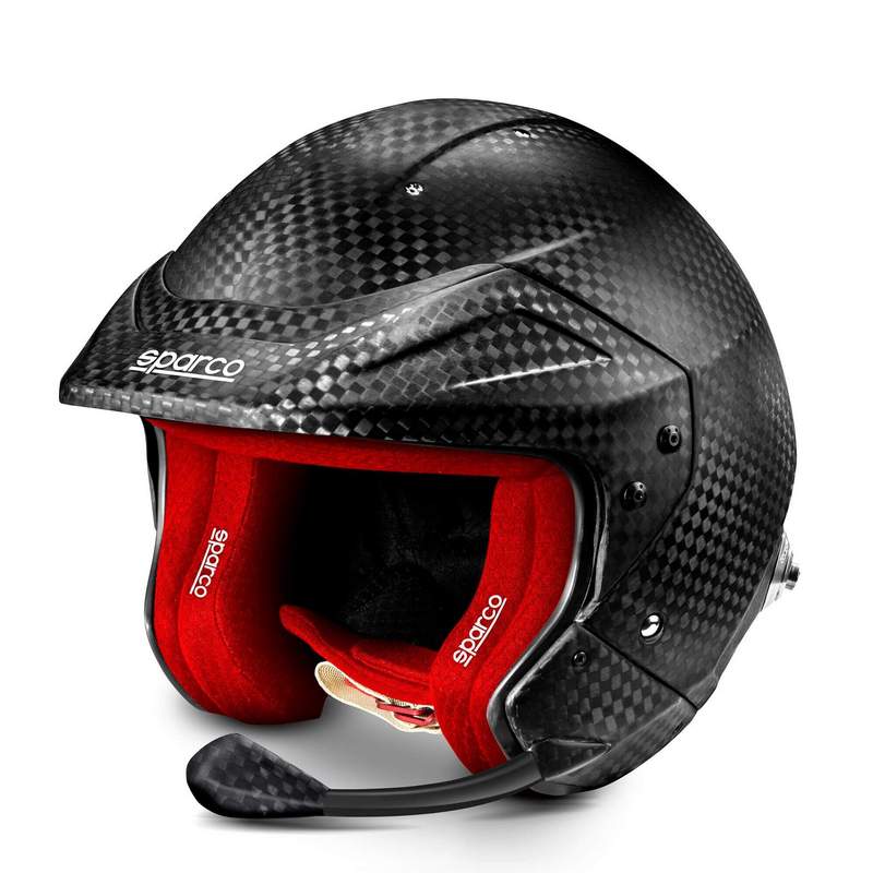 SPARCO 003372ZRS4L HELMET 8860 JET SZ L RED Photo-0 