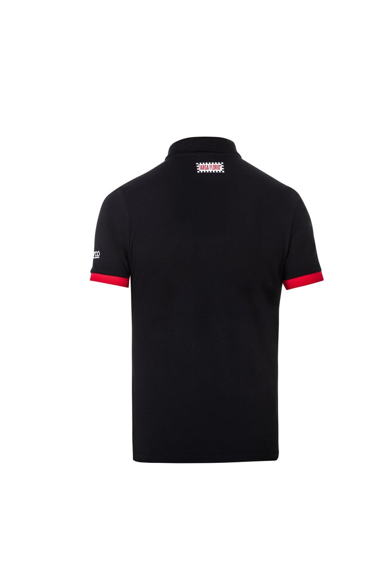 SPARCO 013040TFNRRS1S Polo TARGA FLORIO #P1 black/red S Photo-1 