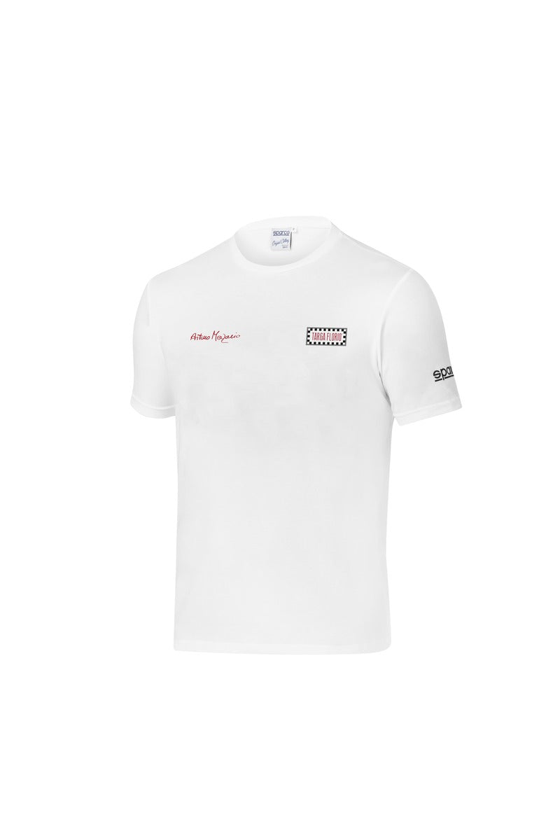 SPARCO 013044AMBI0XS T-shirt TF ARTURO MERZARIO #AM1 white XS Photo-0 