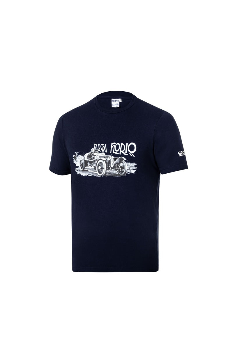 SPARCO 013047TFBM2M T-shirt TARGA FLORIO #T2 navy blue M Photo-0 