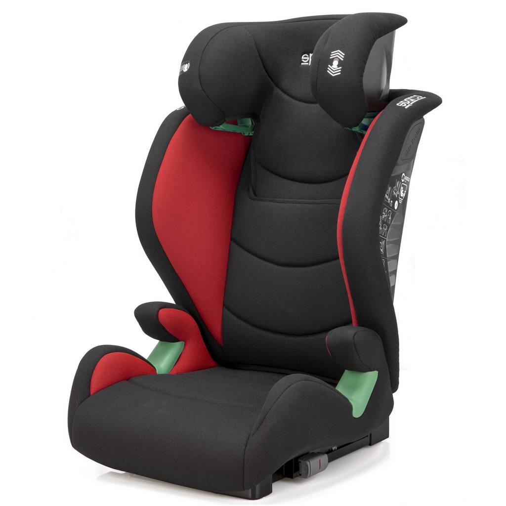 SPARCO 01928KIRS SK2000I CHILD SEAT (ECE R129/03 - 100-150cm) red Photo-0 