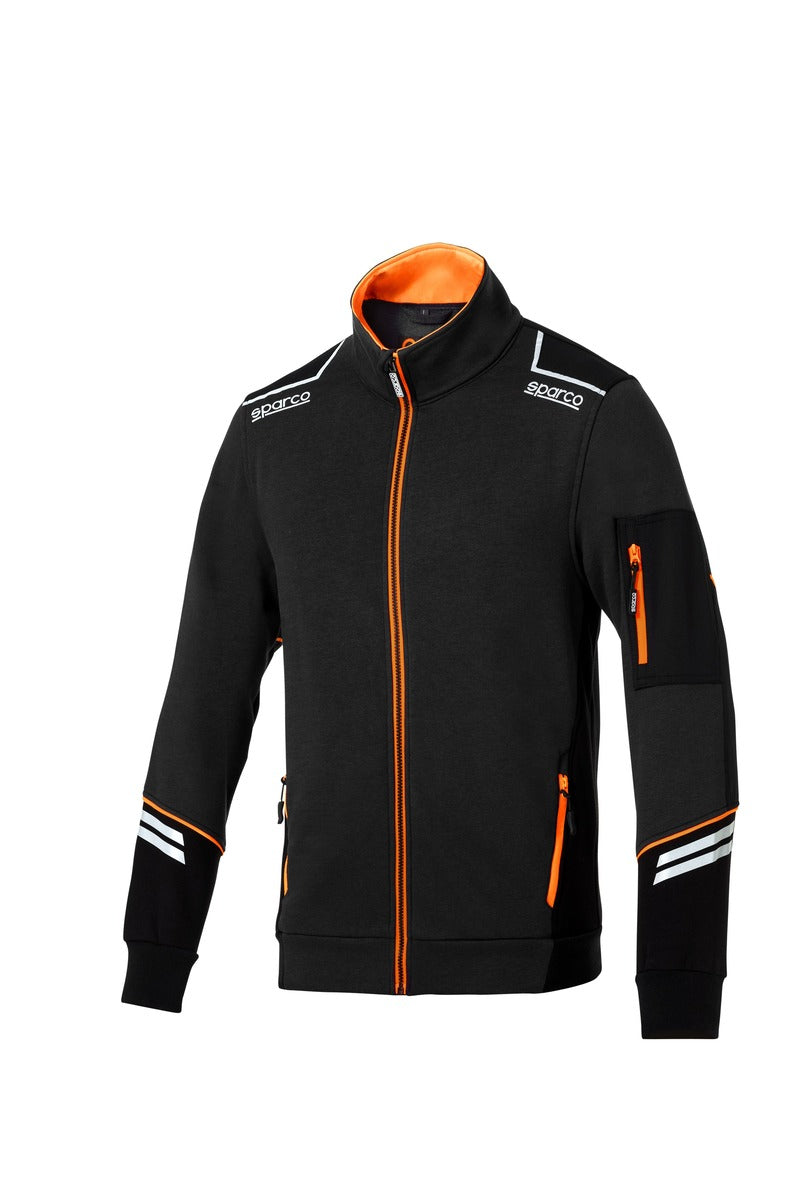 SPARCO 02429NRAF1S Mechanic's tech full zip TW black/orange S Photo-0 