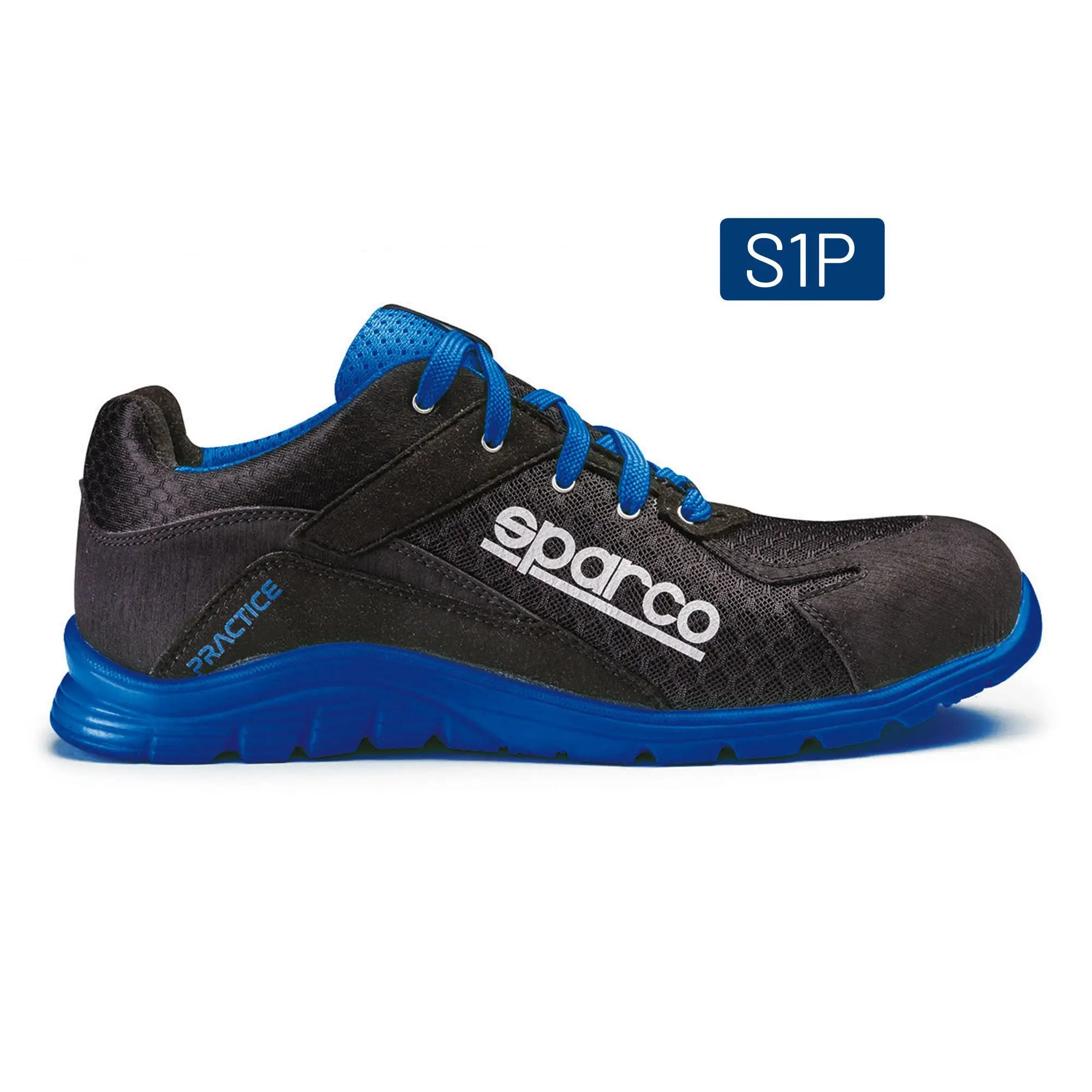 SPARCO 0751743NRAZ Shoes Practice Nelson Black/Light Blue 43 Photo-0 