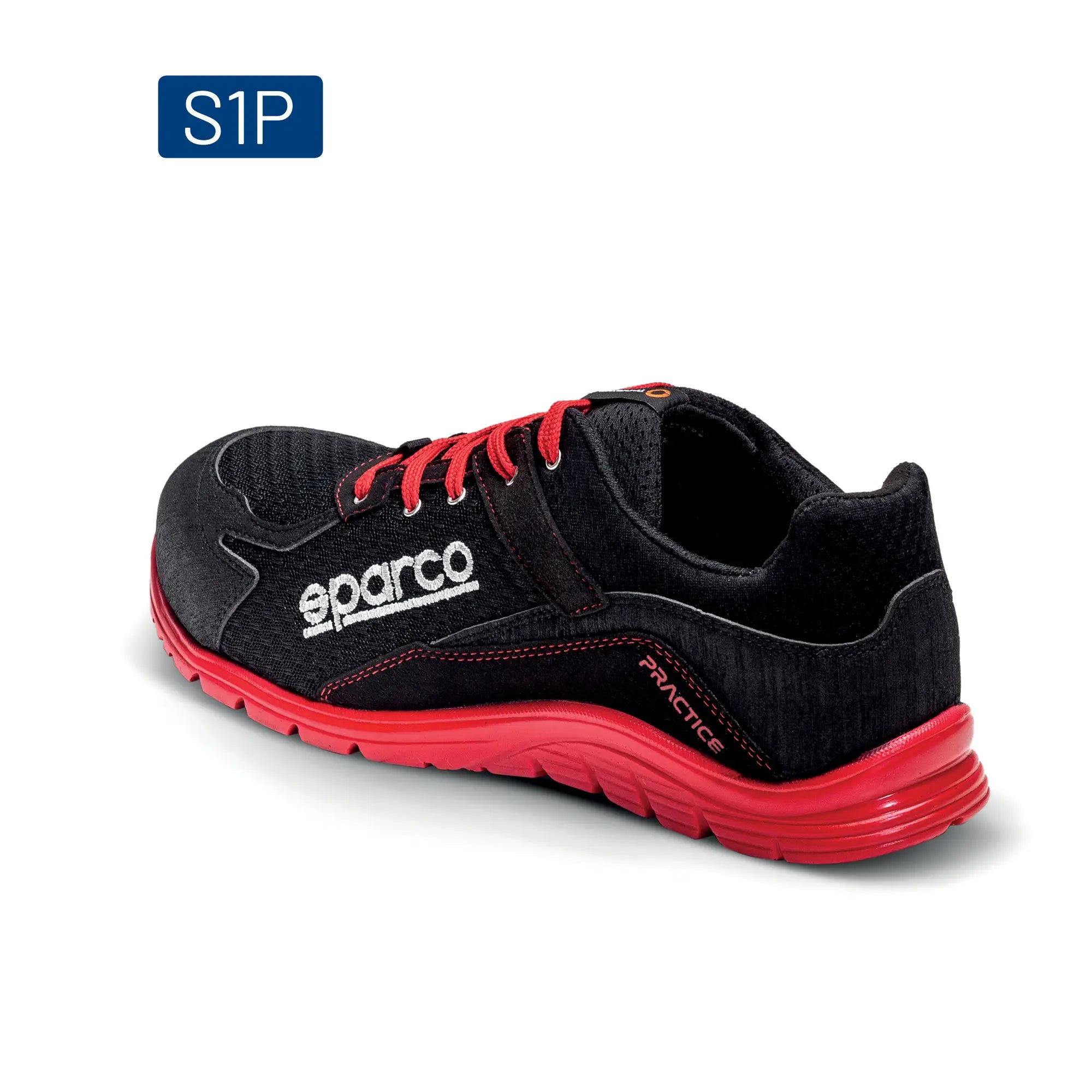 SPARCO 0751747NRRS Shoes Practice Jacques Black/Red 47 Photo-2 