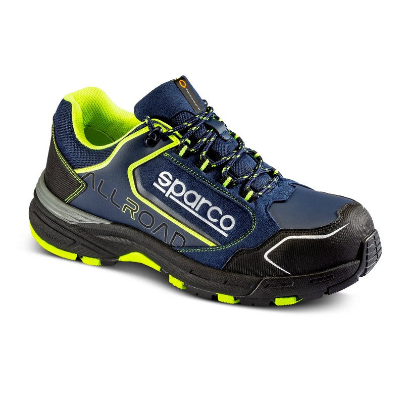 SPARCO 0752838BMGF Shoes Allroad Sochi S3 blue marine/yellow fluo 38 Photo-0 