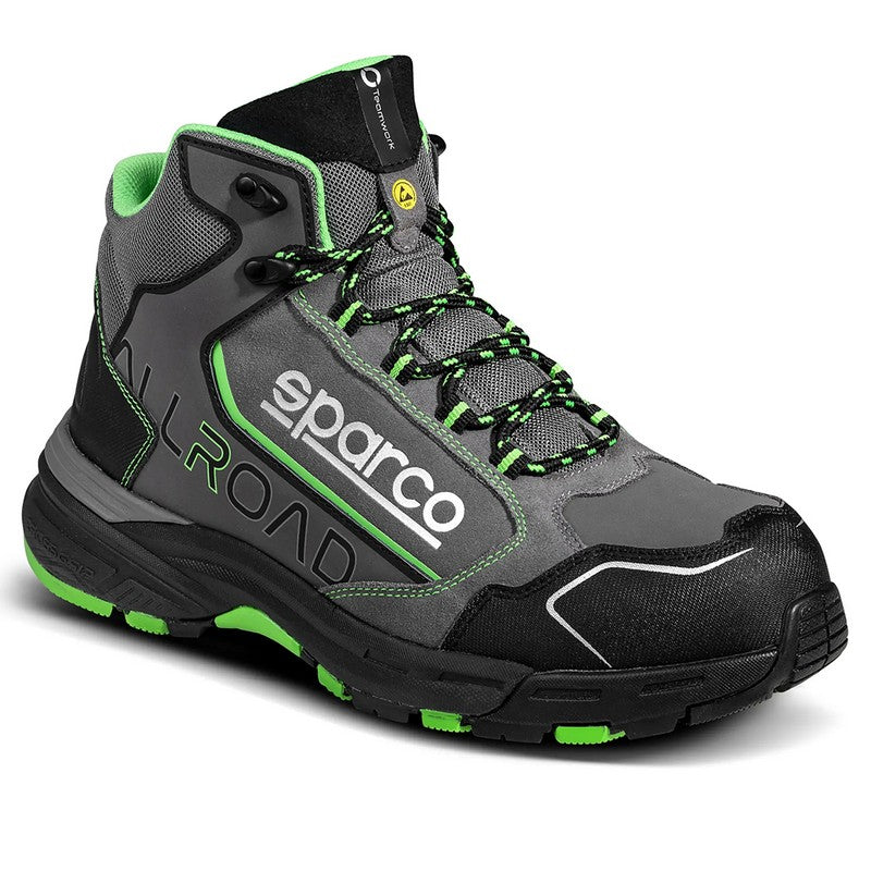 SPARCO 0752943GSVF Shoes Allroad-H Leap S3 ESD Grey/Green 43 Photo-0 