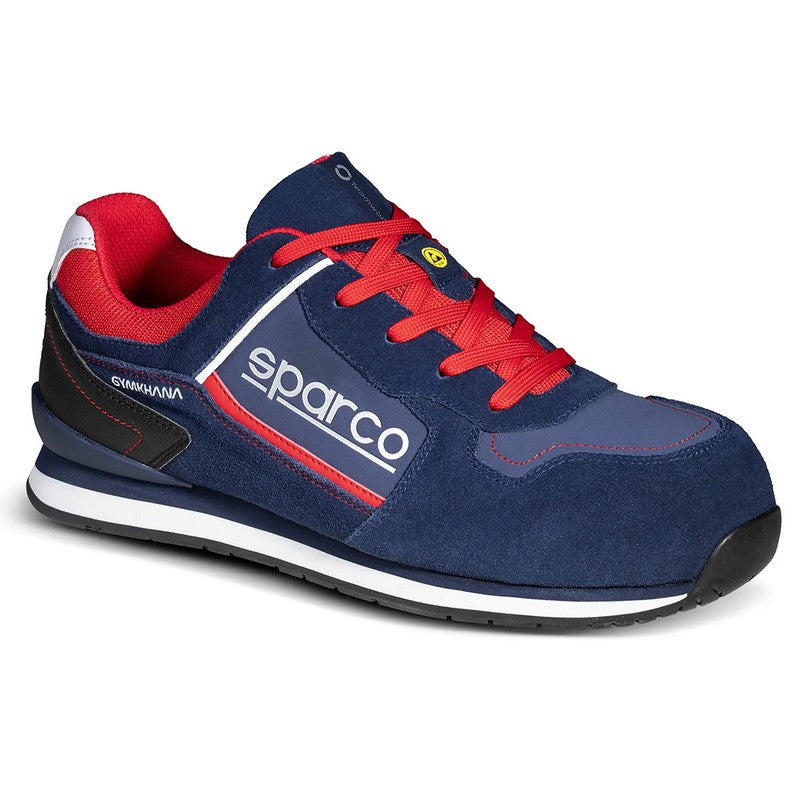 SPARCO 0753547BMRS Shoes Gymkhana Tacoma S3 ESD blue marine/red 47 Photo-0 