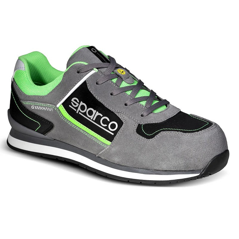 SPARCO 0753536GSVF Shoes Gymkhana Сhester S3 ESD Grey/Green 36 Photo-0 