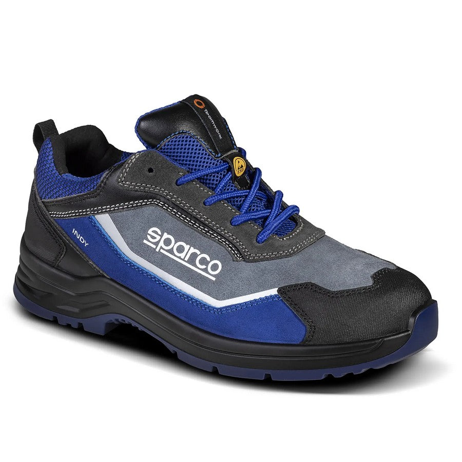 SPARCO 0753747GSAZ Shoes Indy Charlotte S3 ESD Dark Grey/Blue 47 Photo-0 