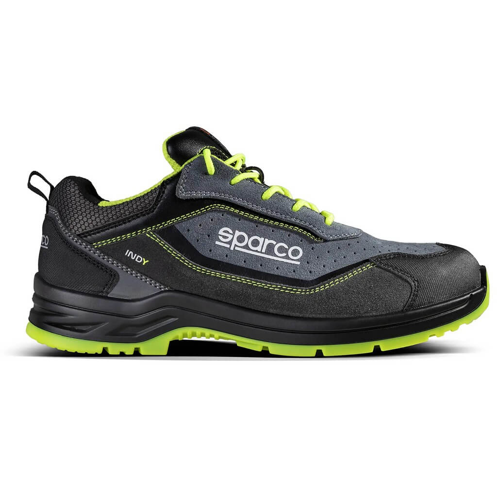 SPARCO 0753836GSGF Shoes Indy Texas S1P ESD grey / yellow fluo 36 Photo-2 