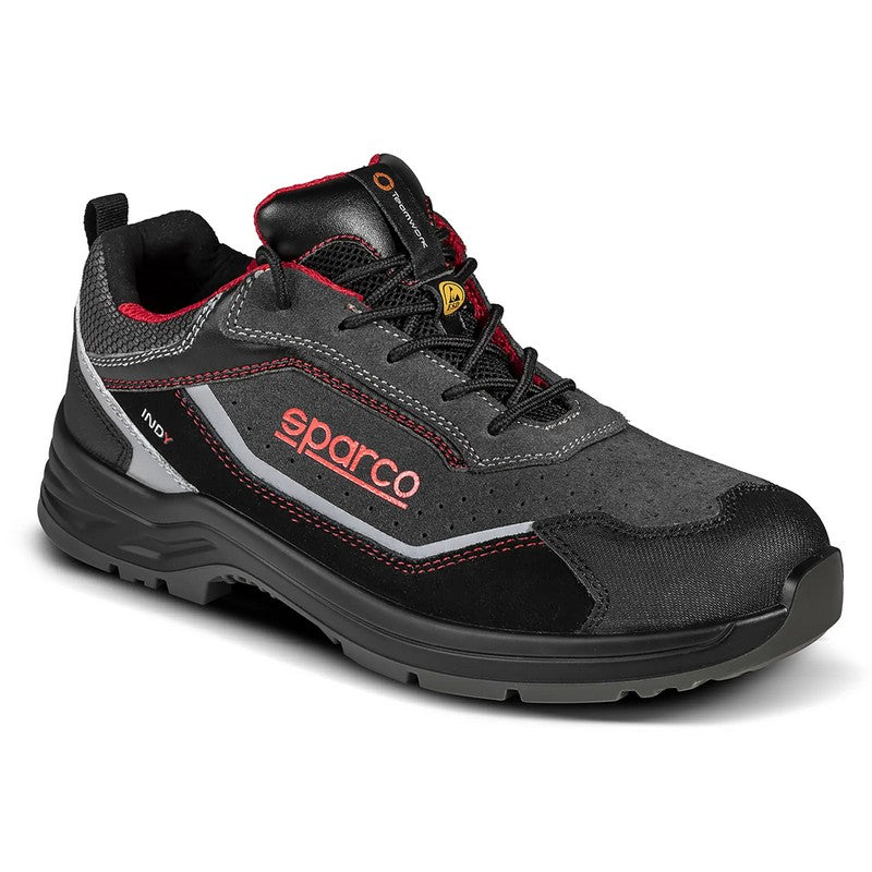 SPARCO 0753835NRGS Shoes Indy Detroit S1P ESD Black/Dark Gray 35 Photo-0 