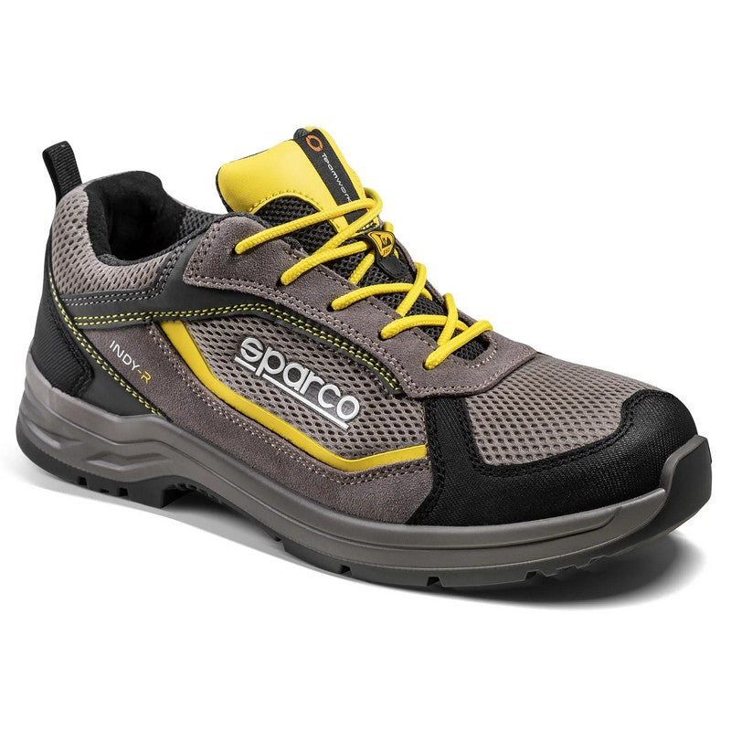 SPARCO 0753946TAGI Shoes Indy-R Edmonton S1P ESD Tan/Yellow 46 Photo-0 