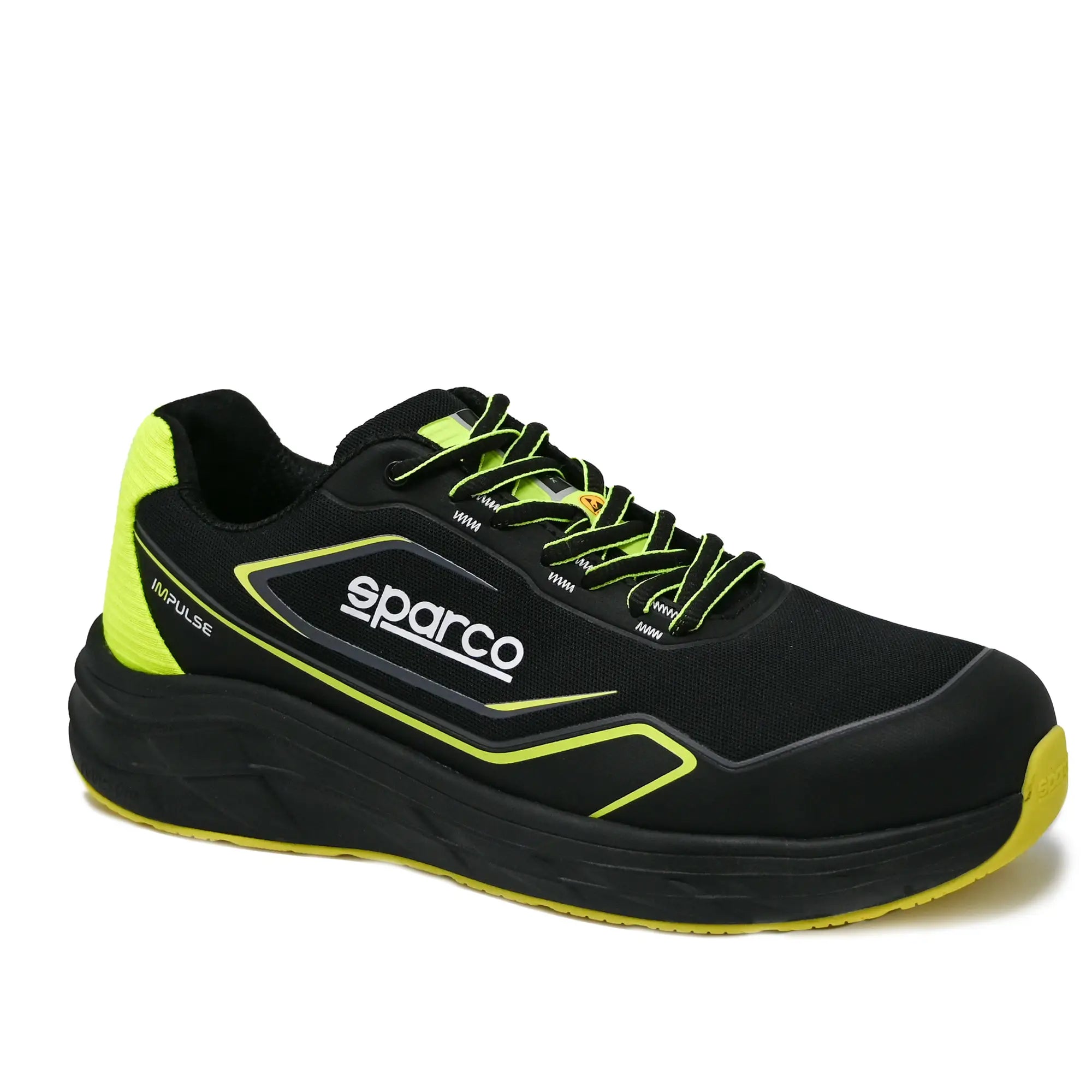 SPARCO 0754539NRGF Shoes Impulse Luton S1PS ESD Black/Yellow fluo 39 Photo-2 