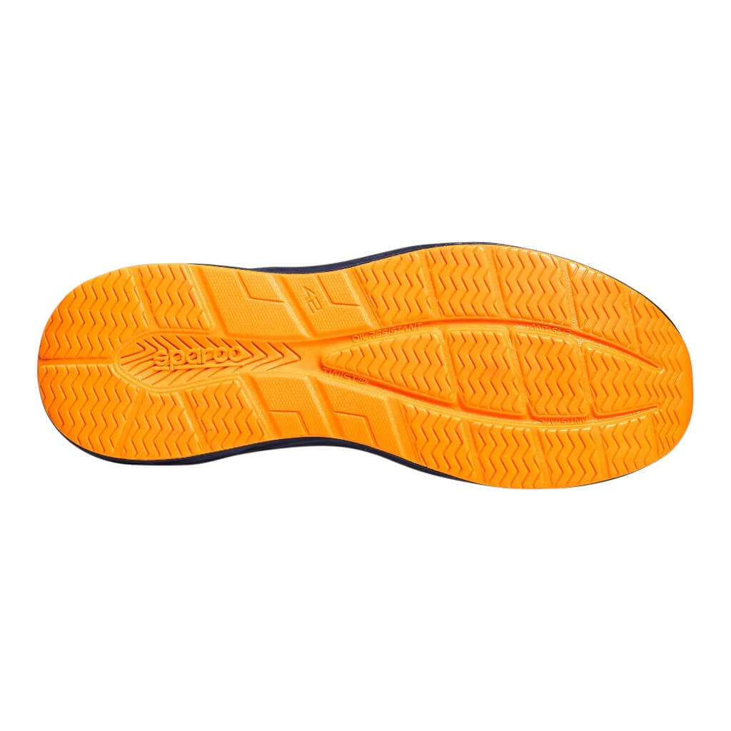 SPARCO 07545GU41BMAF Mechanics Shoes Mirage Gulf S1PS, Navy Blue/Fluo Orange, Size 41 Photo-2 