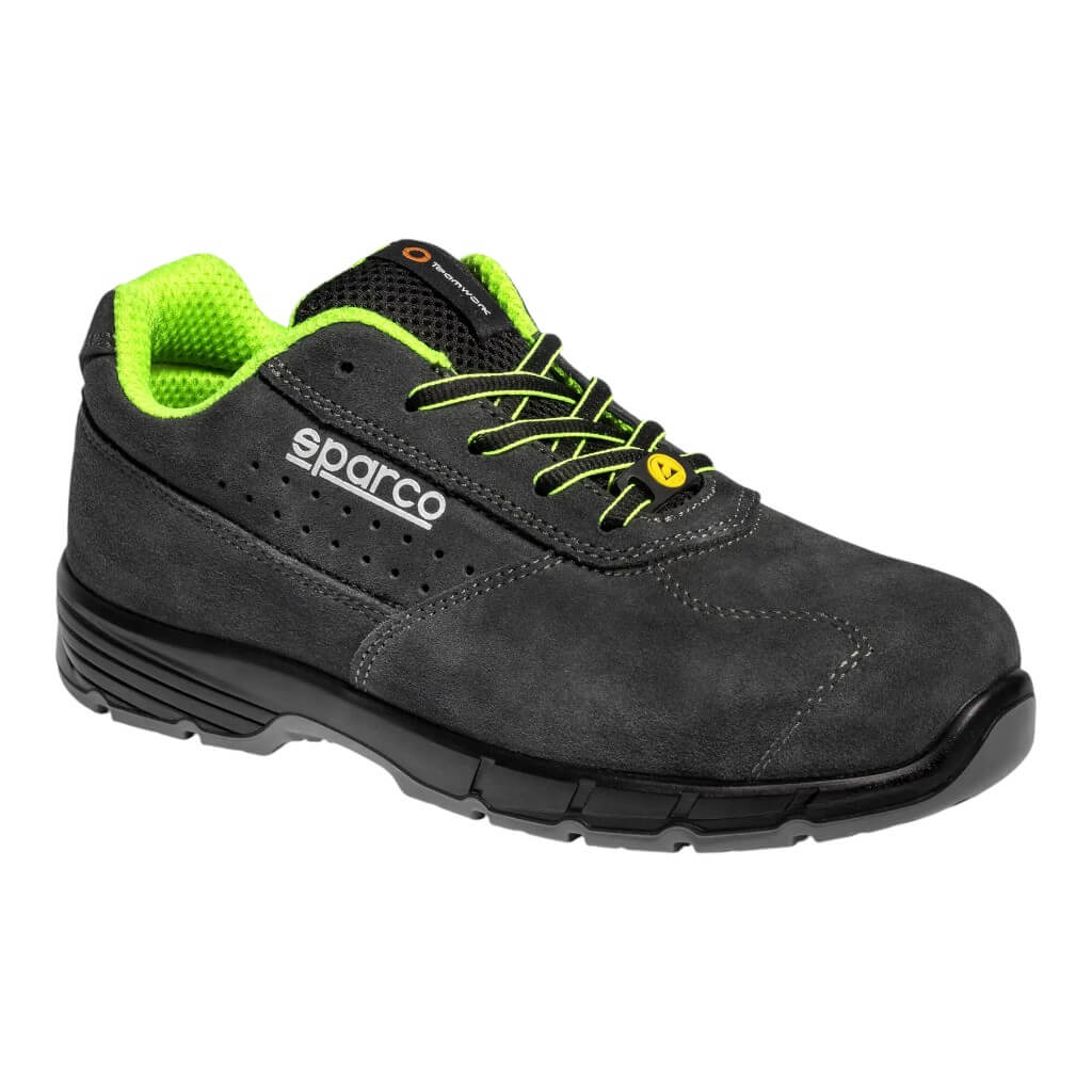 SPARCO 0754649GSVF Mechanics Shoes Horizon Ontario S1PS, Grey/Green, Size 49 Photo-0 