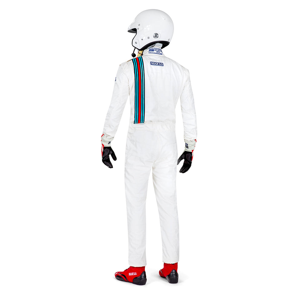 SPARCO 001144V56BI Racing suit COMPETITION VINTAGE R567, FIA 8856-2018, white, size 56 Photo-1 