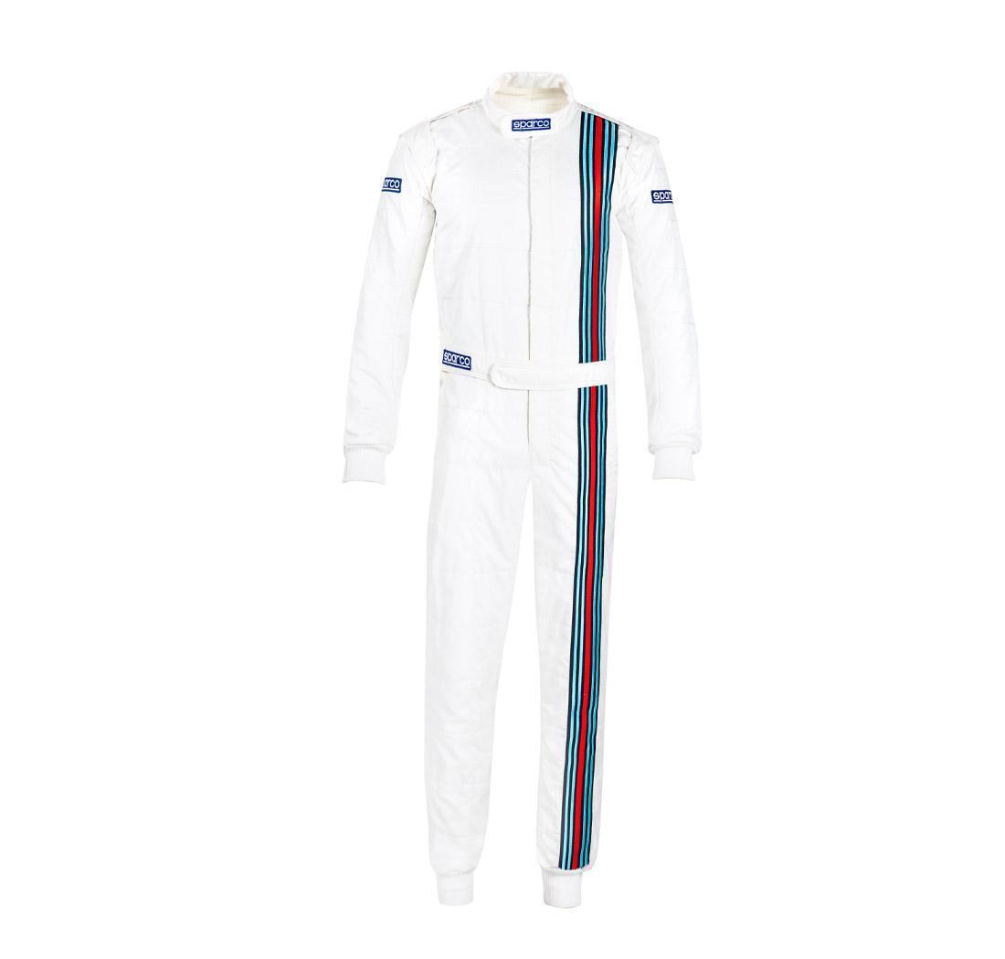 SPARCO 001144V56BI Racing suit COMPETITION VINTAGE R567, FIA 8856-2018, white, size 56 Photo-0 