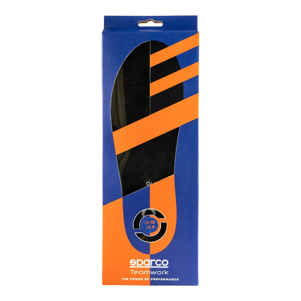 SPARCO BAT0027B0K09036 Shoes Insoles TW ST R1, Black/Yellow, Size 36 Photo-0 