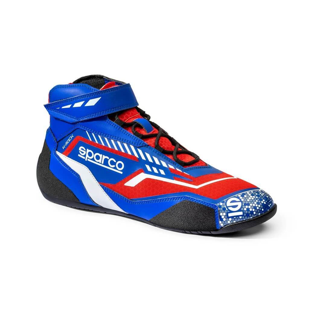 SPARCO BKB0001B0B22034 Karting Shoes K-Rock 2025, Light Blue / Red, Size 34 Photo-1 