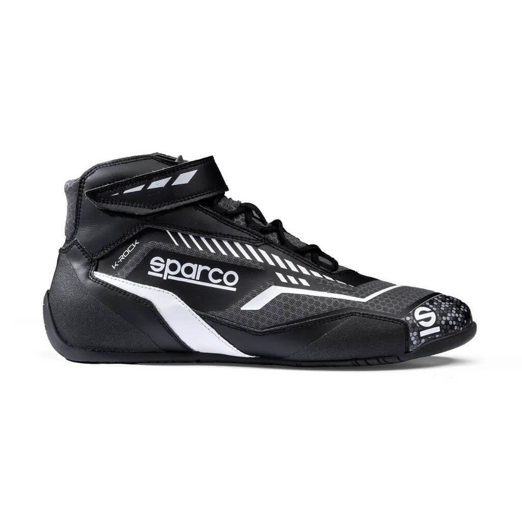 SPARCO BKB0001B0K10034 Karting Shoes K-Rock 2025, Black / Grey, Size 34 Photo-0 