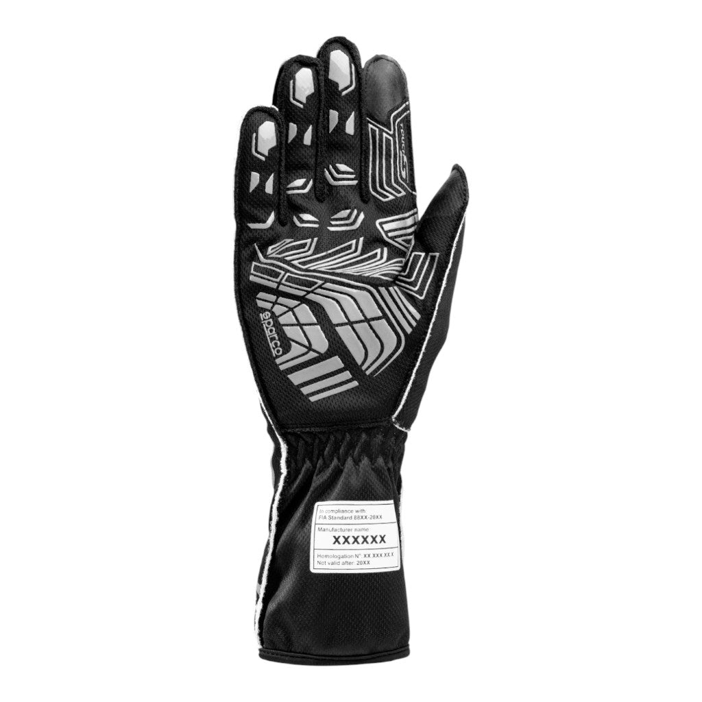 SPARCO BKG0006B0K10005 Karting Gloves K-Arrow+ WP, Black/Grey, Size 5 Photo-1 