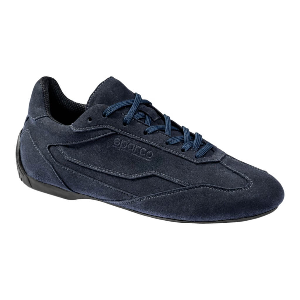 SPARCO BMB0018B0N02047 Lifestyle Shoes S-Drive Suede, Blue, Size 47 Photo-0 