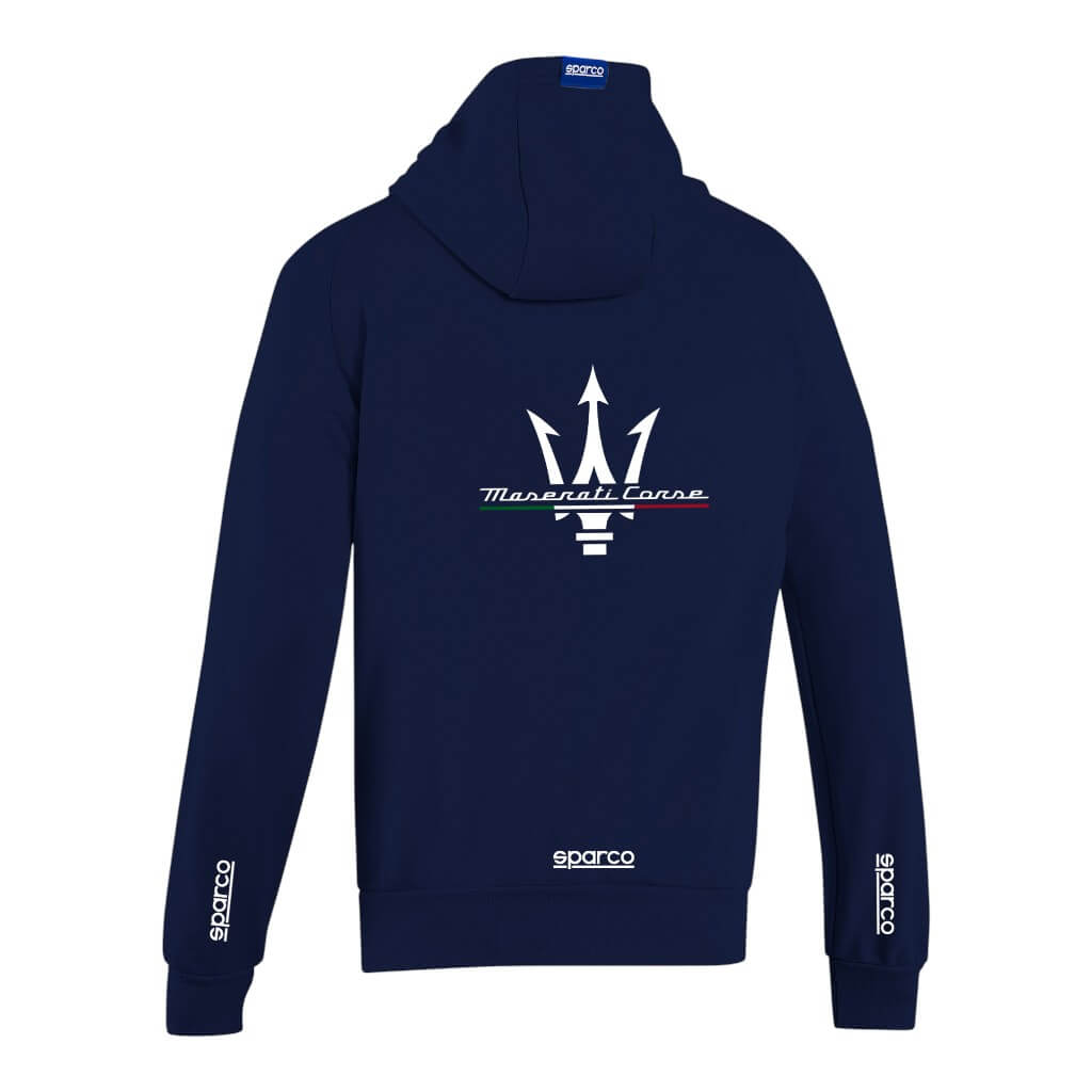SPARCO BMF0032J0N023XL Hoodie Maserati, Blue, Size 3XL Photo-1 