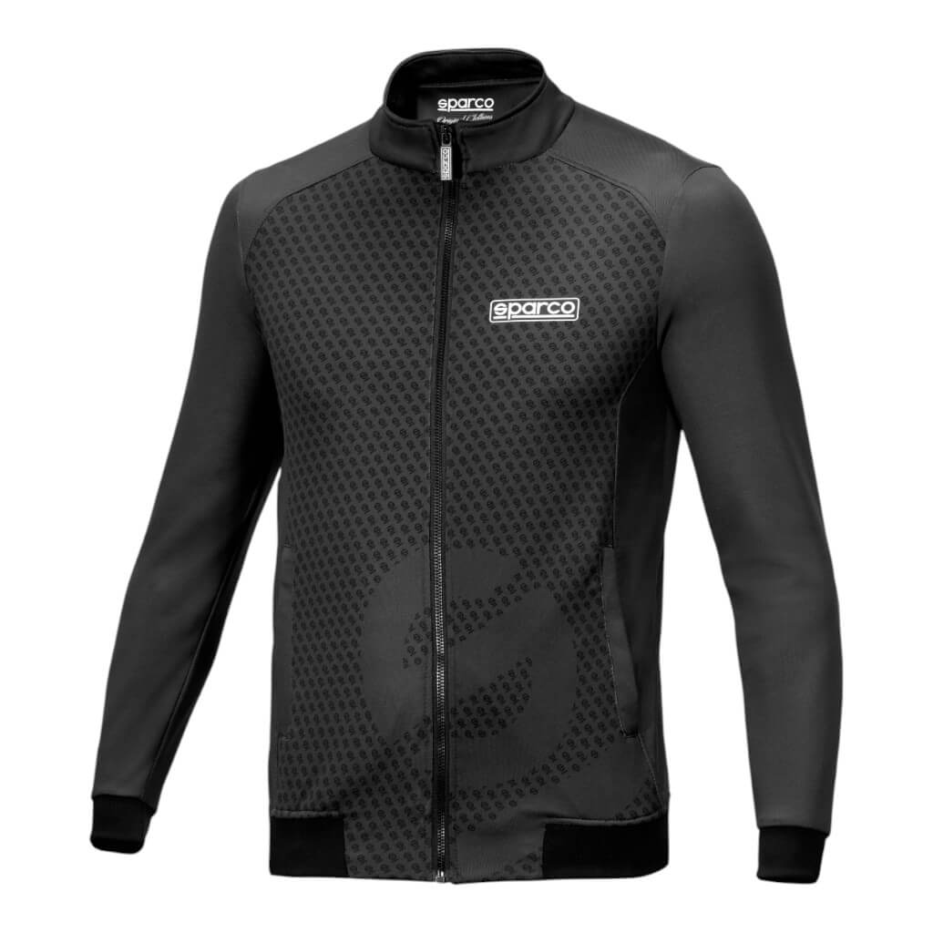 SPARCO BMJ0039B0K0100S Full Zip Sweatshirt Subly, Black, Size S Photo-0 