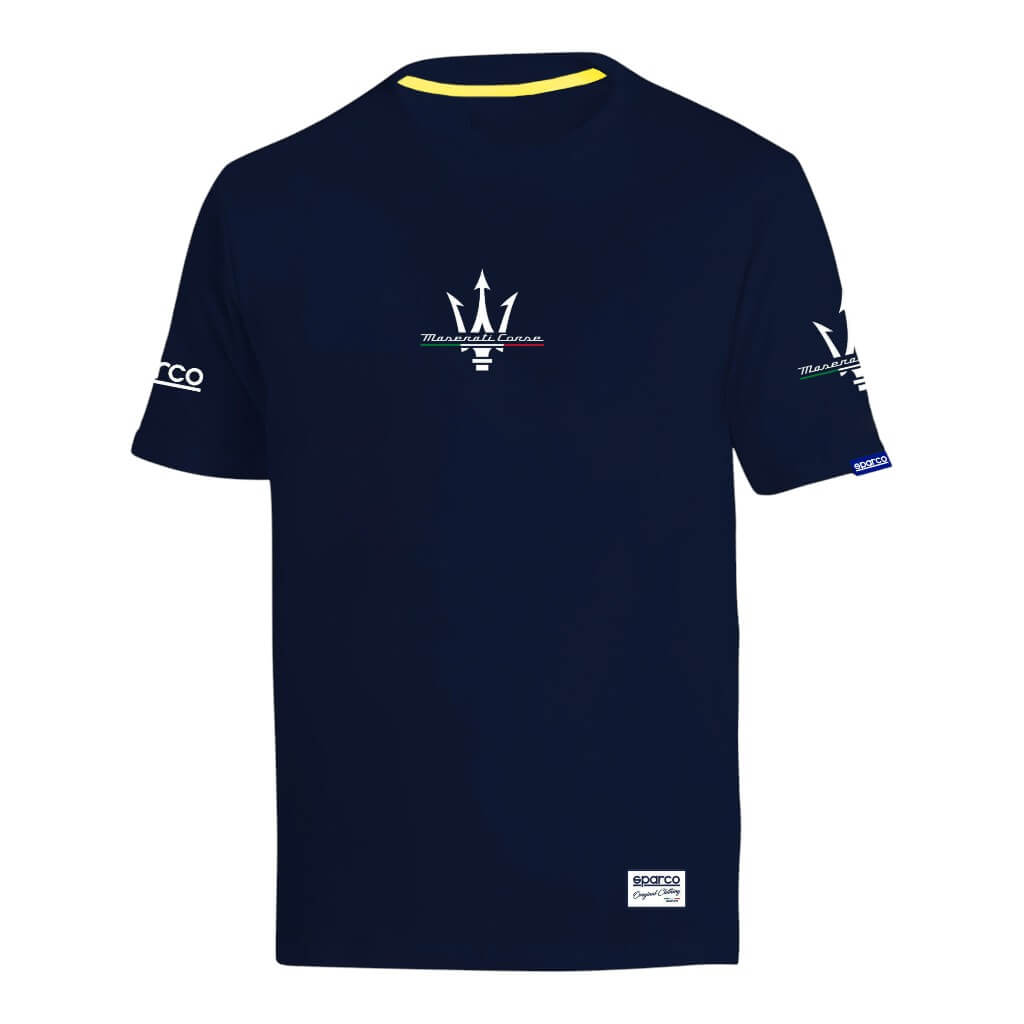 SPARCO BML0058J0N023XL T-Shirt Maserati, Blue, Size 3XL Photo-0 