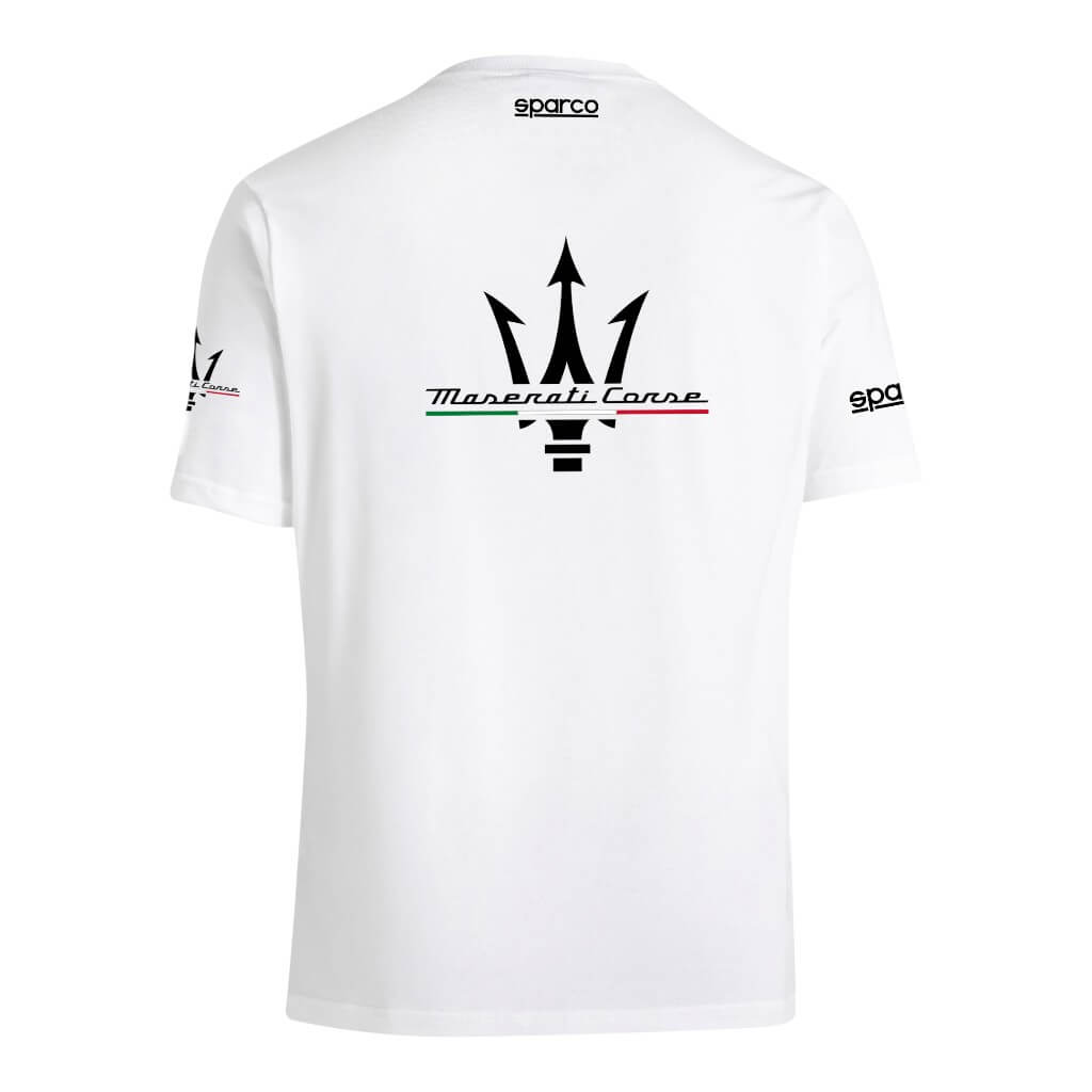 SPARCO BML0058J0W013XL T-Shirt Maserati, White, Size 3XL Photo-1 