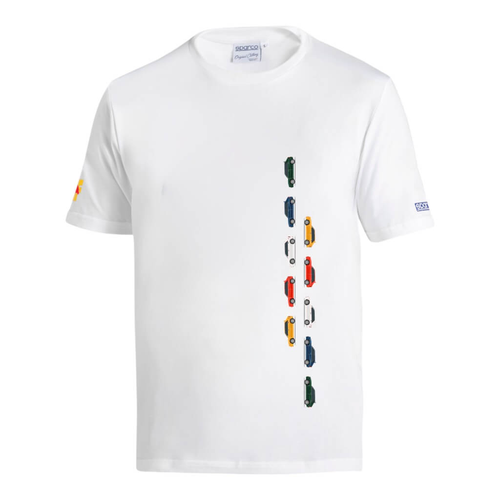 SPARCO BML0086N0W0100L T-Shirt HF Delta Collections, White, Size L Photo-0 
