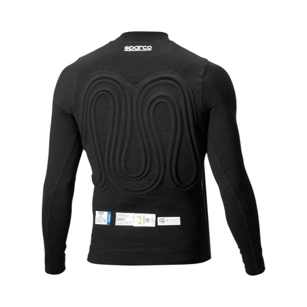 SPARCO BRL0004B0K010XL Cooling Racing Underwear Top R586 Cool Front, Black, Size XL Photo-1 