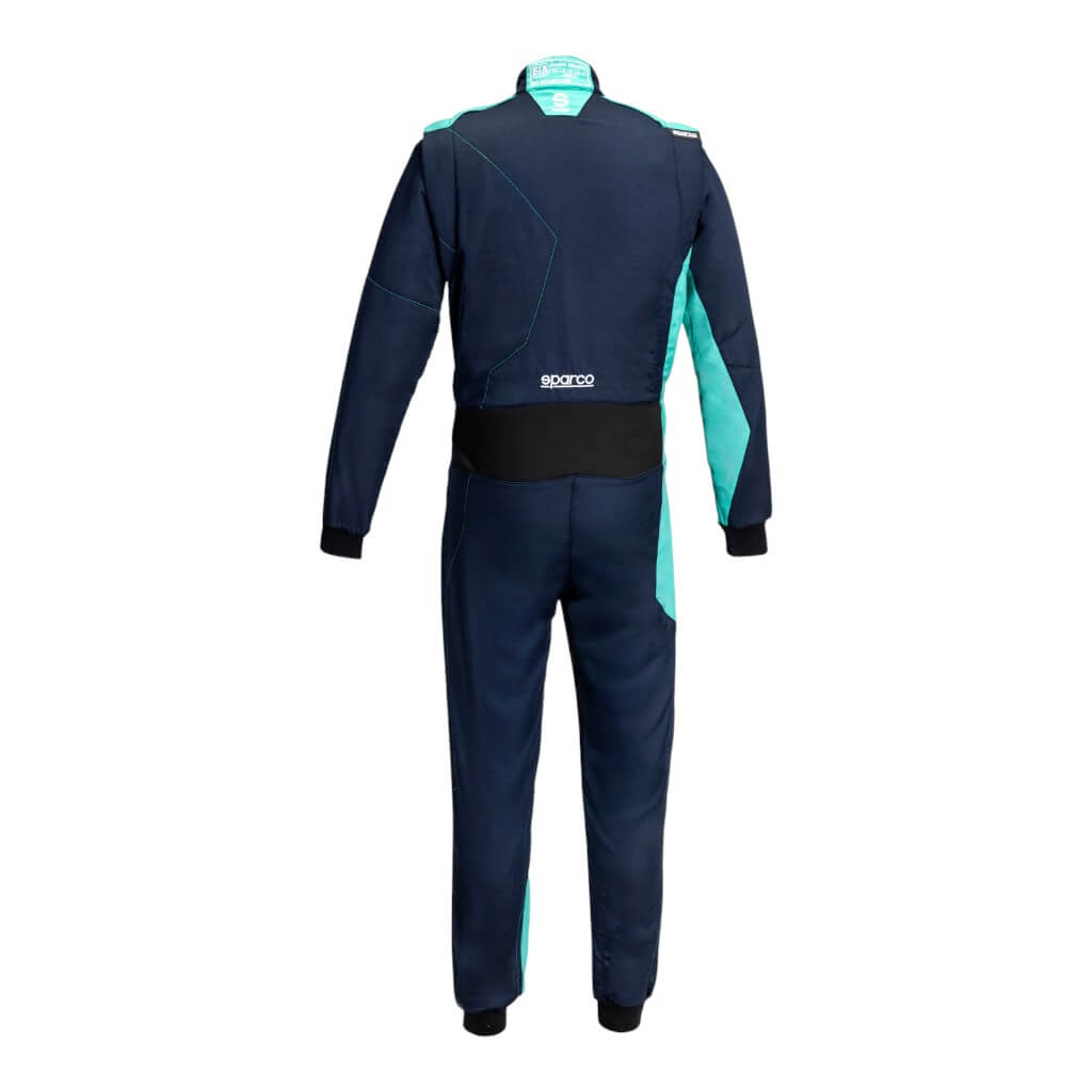 SPARCO BRS0049B0N40062 Racing Suit Sprint A Advanced, Blue/Green, Size 62 Photo-1 