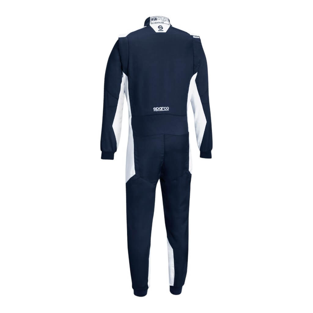 SPARCO BRS0050B0N33054 Racing Suit Sprint S Advanced, Blue/Silver, Size 54 Photo-1 