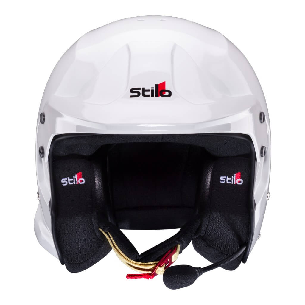 STILO AA0114EG2X610101 Open-Face Helmet Venti4 Trophy Plus Composite, FIA 8859-24 Hans, White/ Black, Size 61 Photo-2 