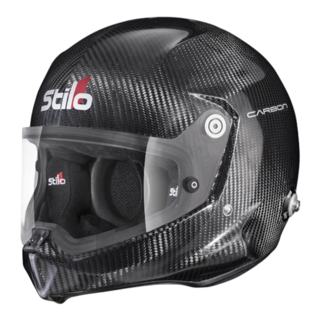 STILO AA0230CG1X61 Full-Face Helmet WRX DIRT Carbon Turismo with Full Visor, FIA 8859-24 Hans, Size 61 Photo-0 