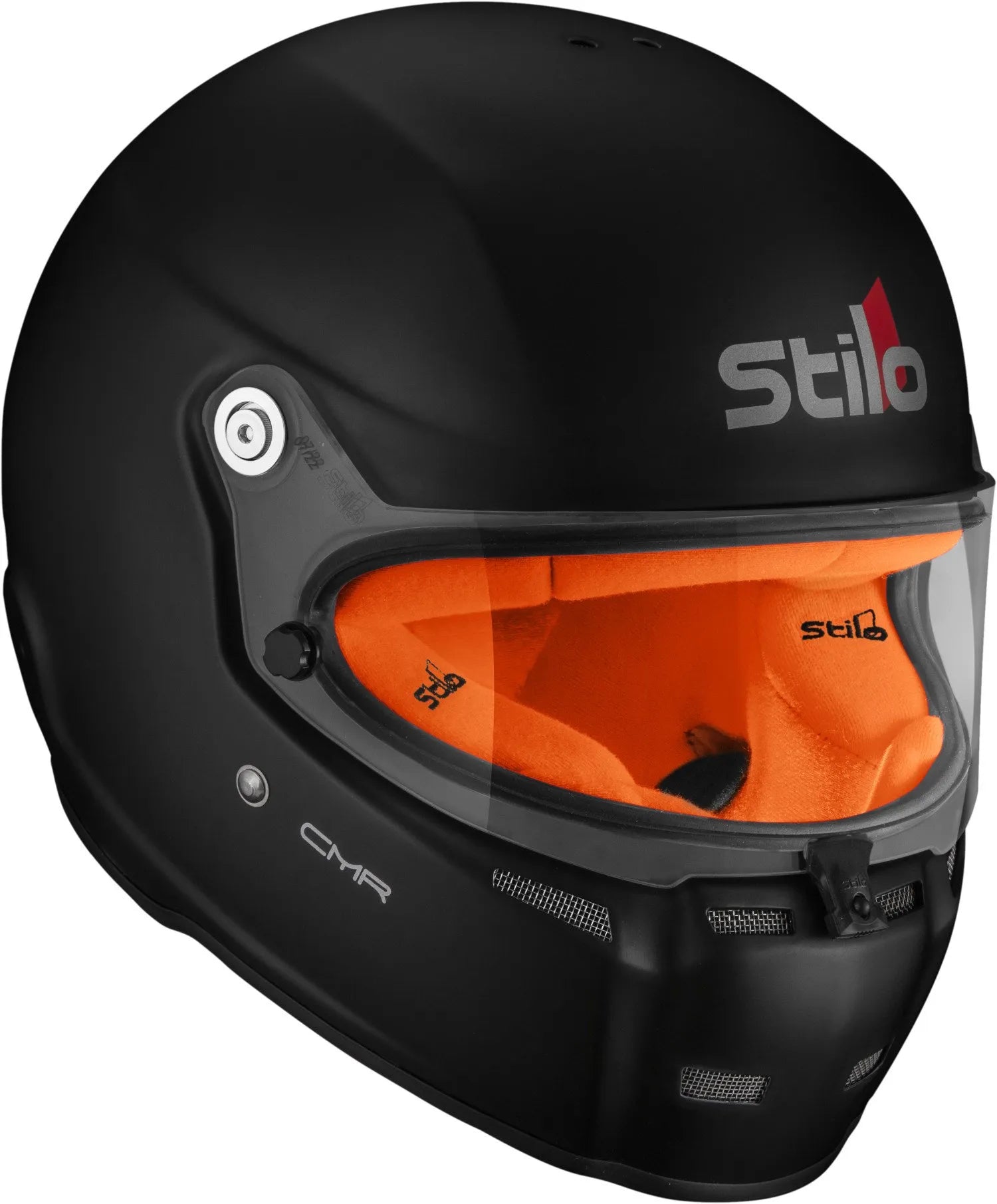 STILO AA0719AH2P55ORA Karting helmet ST5 CMR Snell 2016 MATT BLACK / Orange Liner - 55 Photo-0 