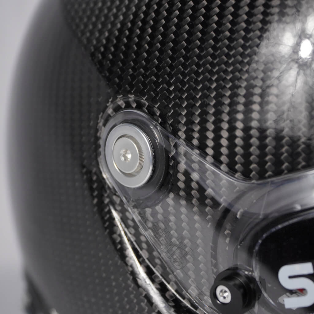STILO AA0800CG1V61 Full-Face Helmet ST6 F Carbon Turismo (Snell SA2020, FIA 8859-24, Hans FIA8858-10), Size 61 Photo-4 