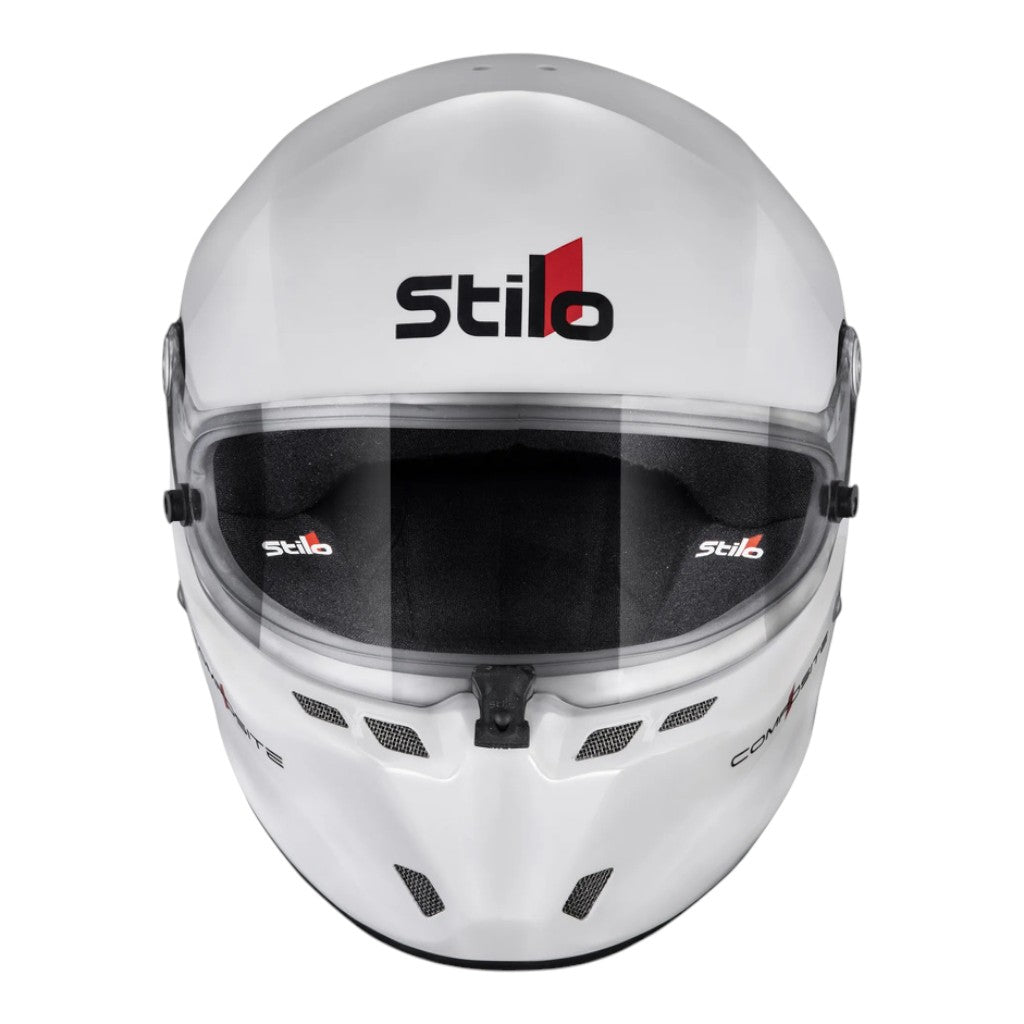 STILO AA0810AG2X570101 Full-Face Helmet ST6 FN Composite, FIA 8859-24 Hans, White/ Black, Size 57 Photo-2 