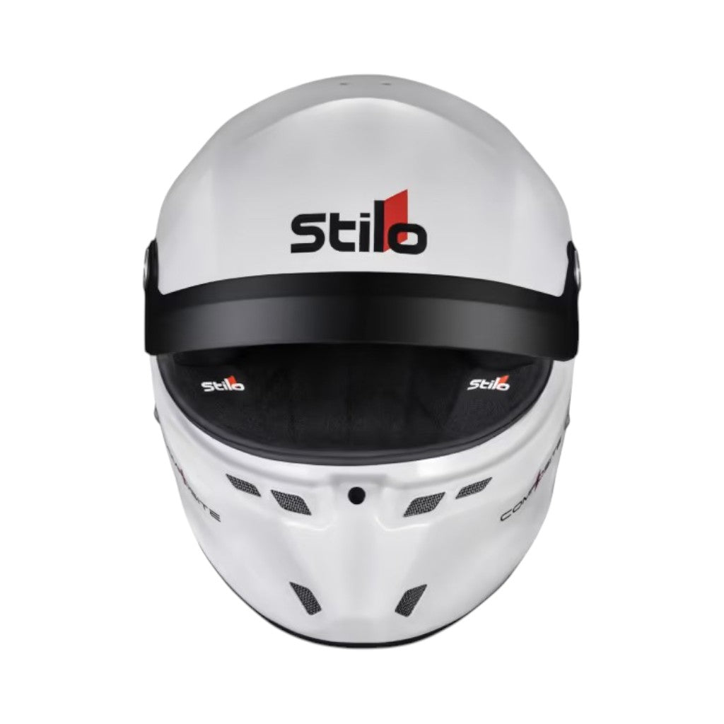 STILO AA0812AG2X590101 Full-Face Helmet ST6 GTN Composite, FIA 8859-24 Hans, White/ Black, Size 59 Photo-2 