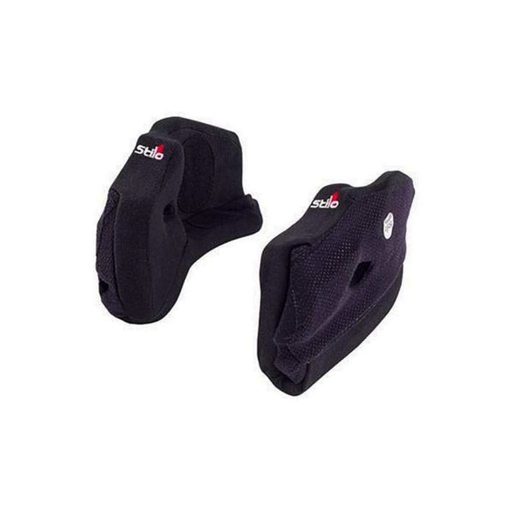 STILO YA0254-25 Cheek Pads for WRC DES Helmet, 25 mm, Size 2XL Photo-0 