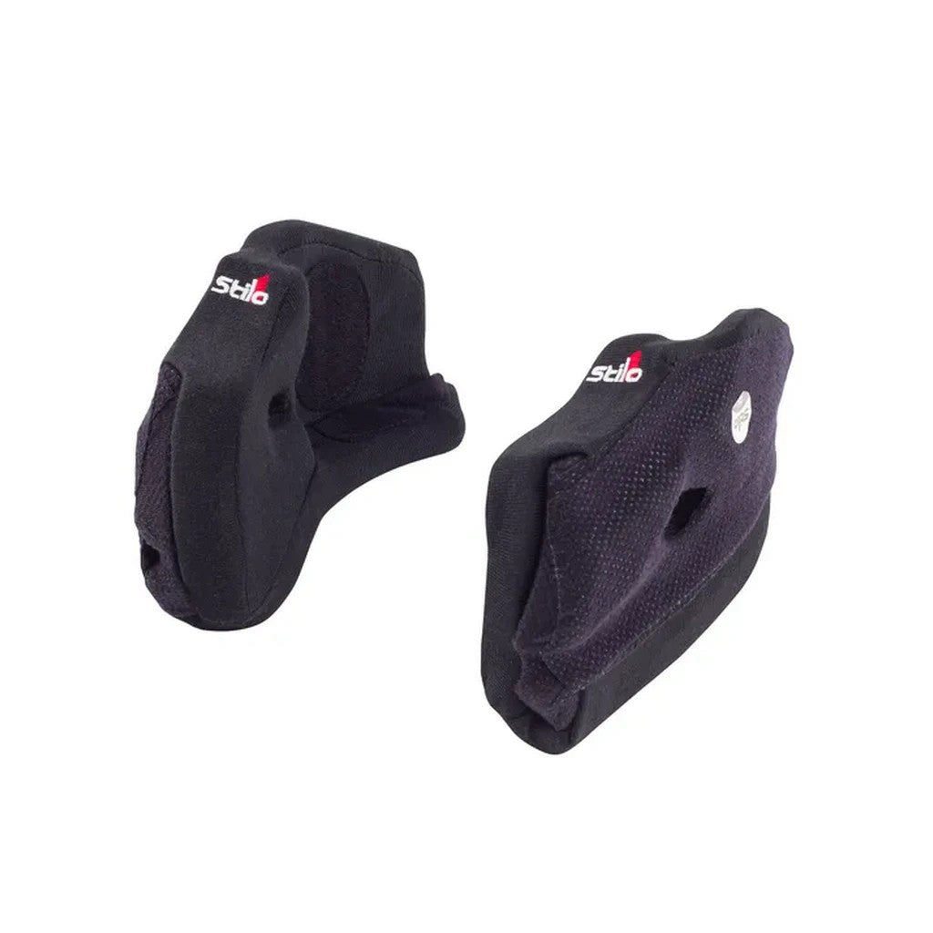 STILO YA0903BLKM-30 Cheek Pads for ST6 KRT and CMR Helmets, 30mm Photo-0 