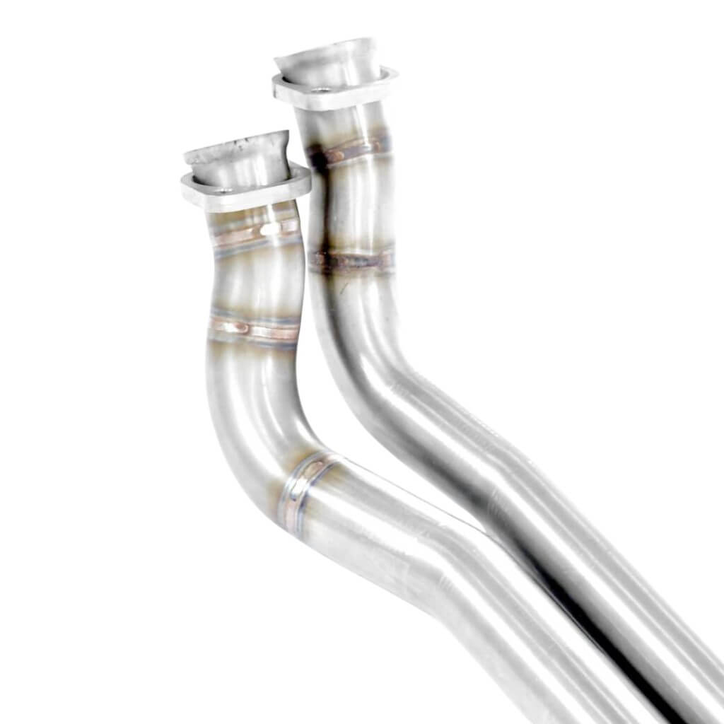 SUPERSPRINT 172832 Front Pipes Kit with Catalytic Converter Right / Left (for OEM Manifold, Left Hand Drive Only) for MERCEDES 190E 2.5 1989 -1993 Photo-1 